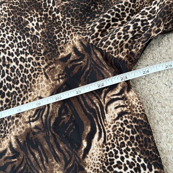 Vintage KAKTUS Animal Print Button Down 🤎🖤 - Picture 7 of 9